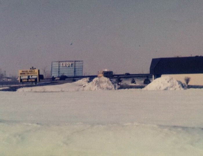 Troy Drive-In Theatre - 1970S Photo (newer photo)